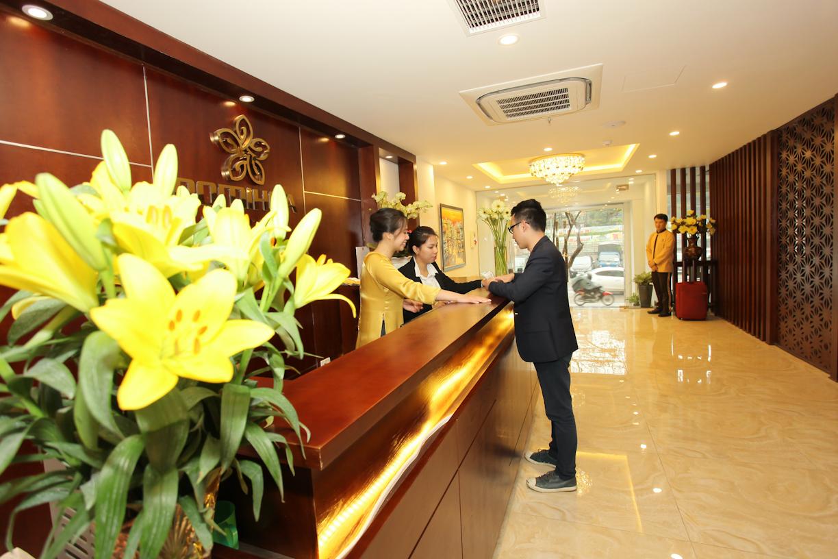 Hanoi Pomihoa Hotel Bagian luar foto